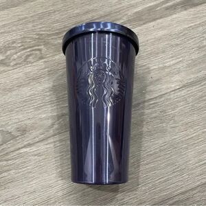 Starbucks Metallic Purple Stainless Steel tumbler 16 fl oz
